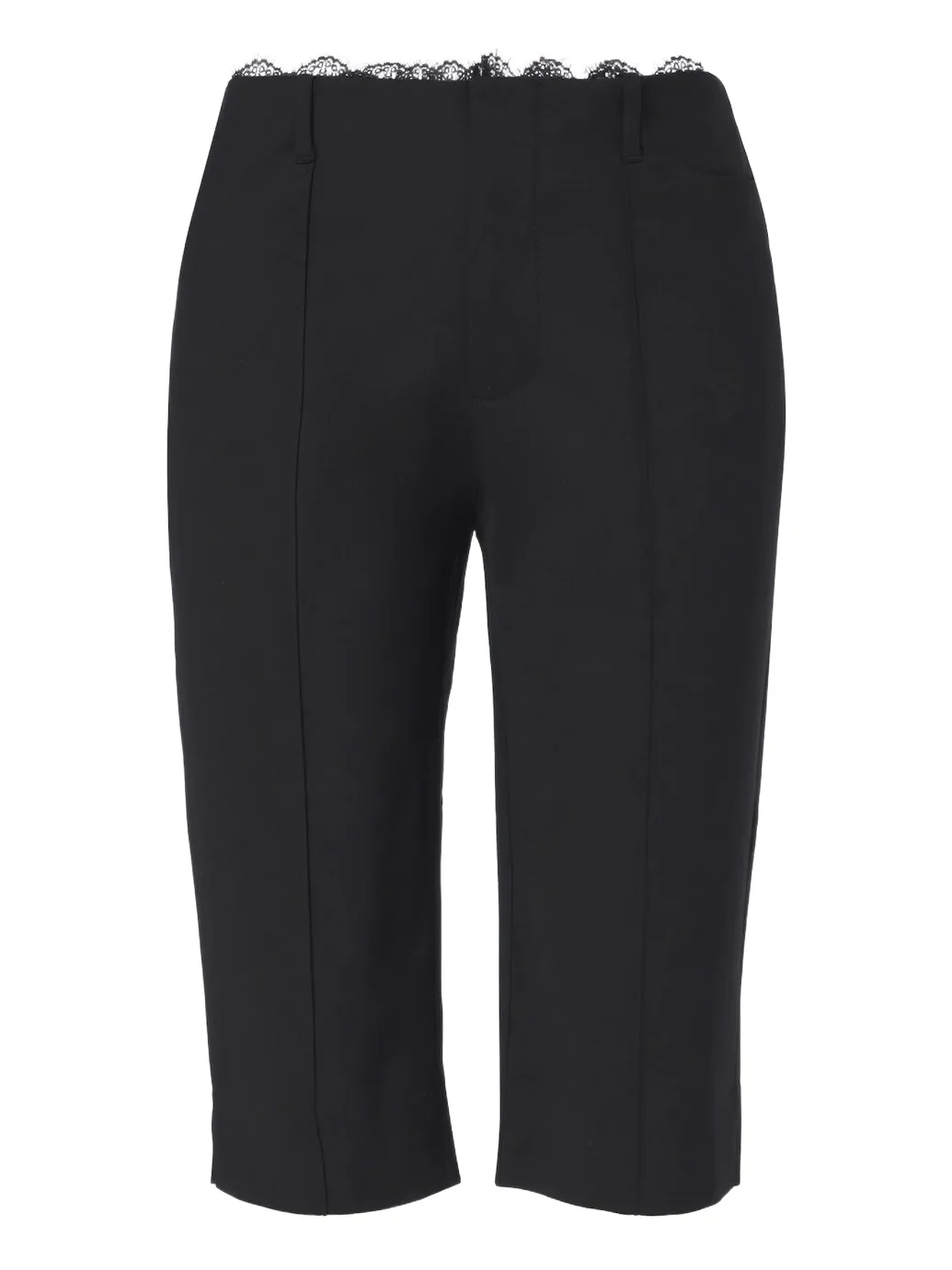 SIR. Miller lace-trimmed wool-blend capri pants