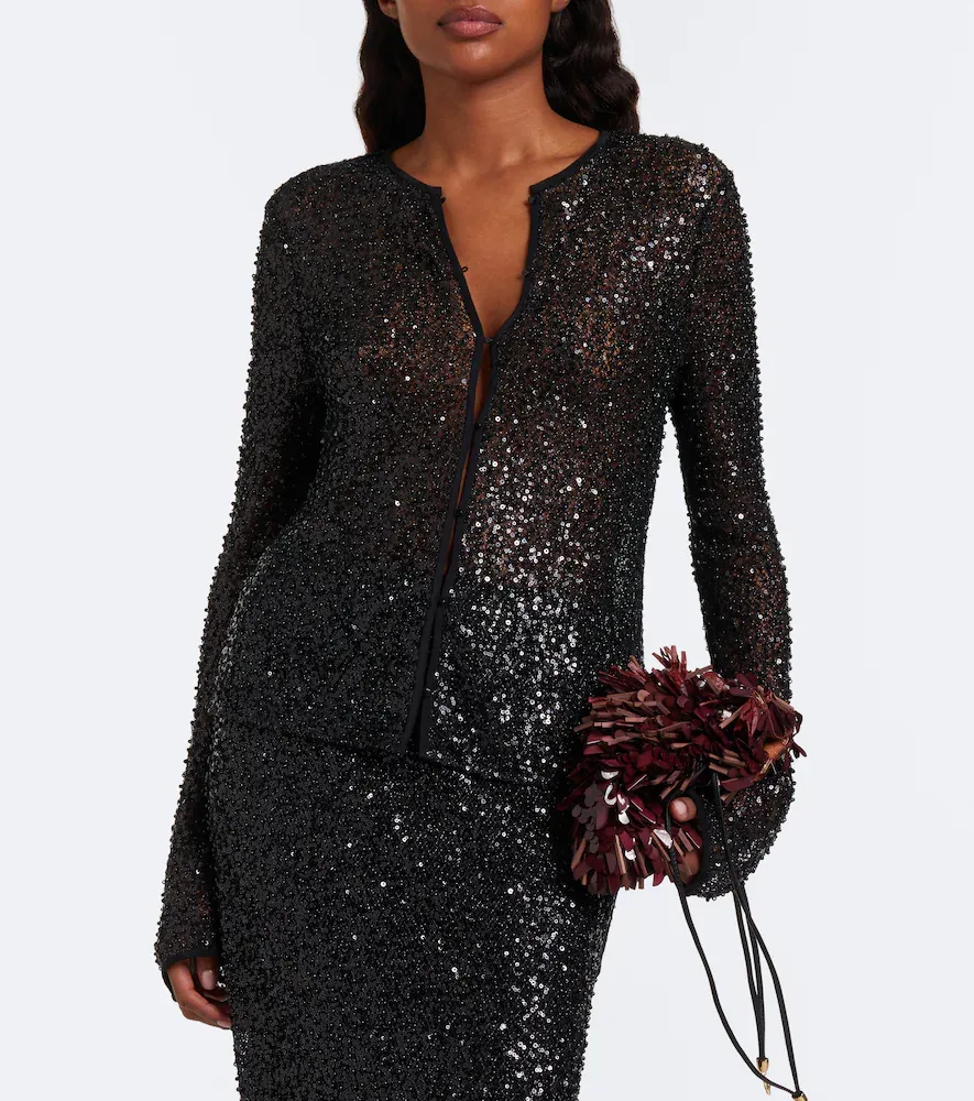SIR. Cassia sequined top | Thumbnail 6 SIR. Cassia sequined top | Thumbnail 6
