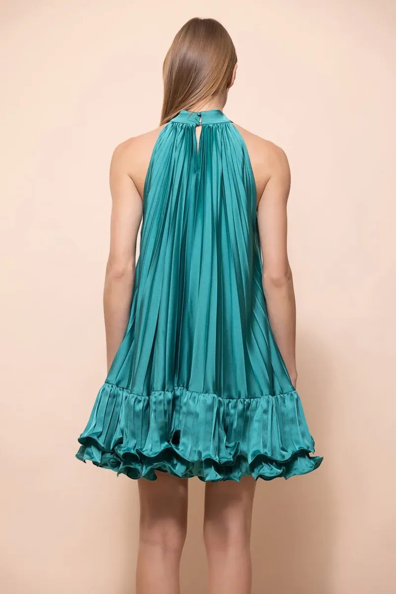 PatBo LIZA SATIN MINI DRESS | Thumbnail 4 PatBo LIZA SATIN MINI DRESS | Thumbnail 4