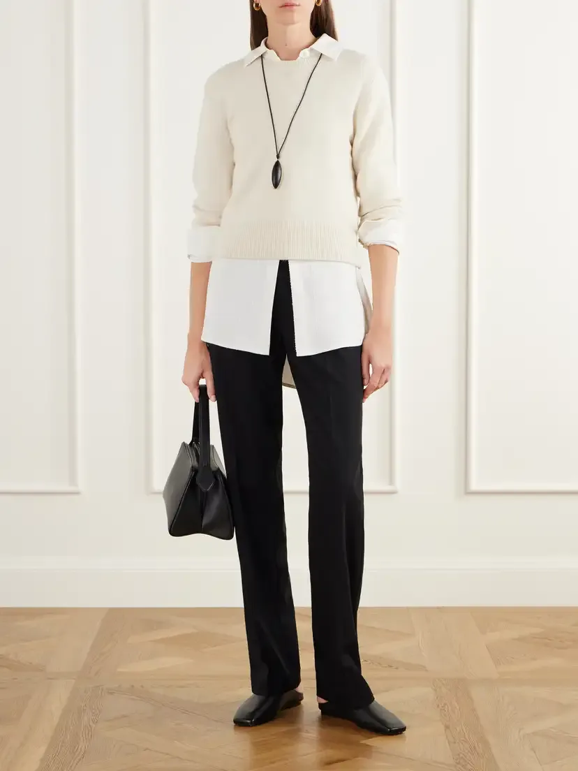 St. Agni 90s Wool-twill Straight-leg Pants | Thumbnail 2 St. Agni 90s Wool-twill Straight-leg Pants | Thumbnail 2
