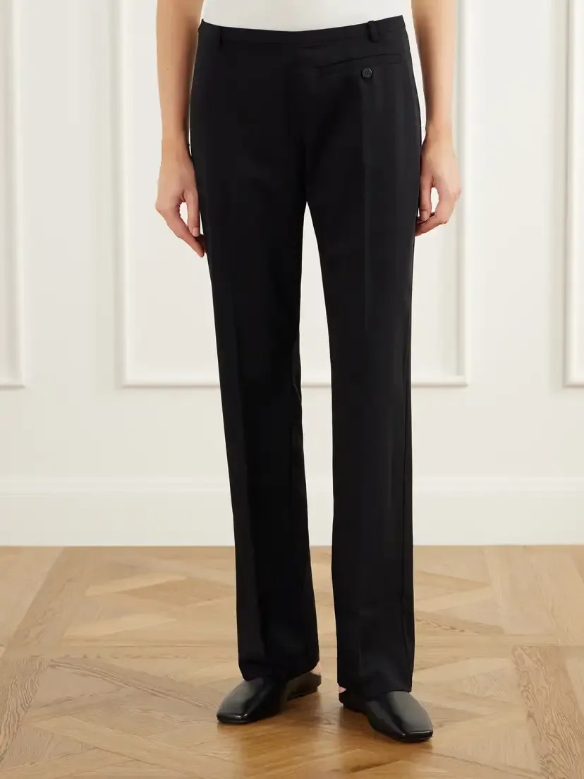 St. Agni 90s Wool-twill Straight-leg Pants | Thumbnail 3 St. Agni 90s Wool-twill Straight-leg Pants | Thumbnail 3