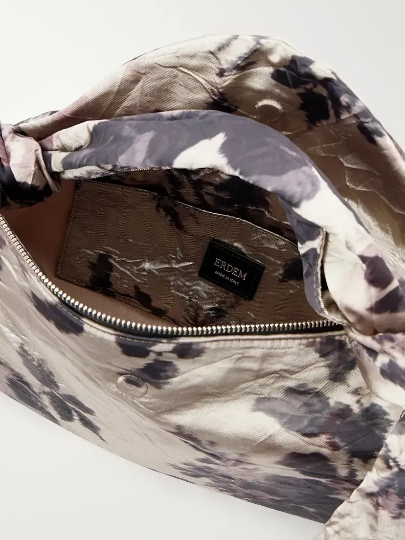 Erdem East West Bloom Floral-print Textured Satin Top-handle Bag | Thumbnail 6 Erdem East West Bloom Floral-print Textured Satin Top-handle Bag | Thumbnail 6