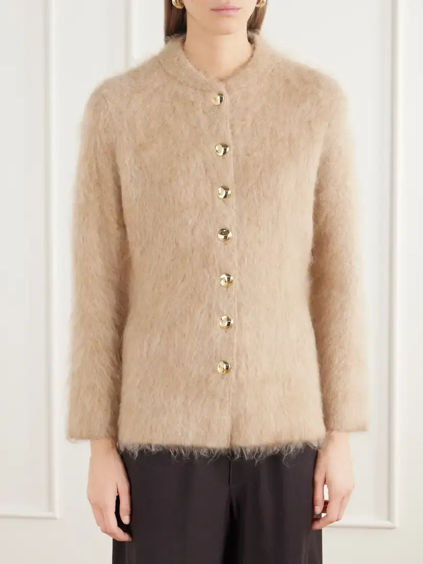 Proenza Schouler Aniza Brushed Cardigan | Thumbnail 3