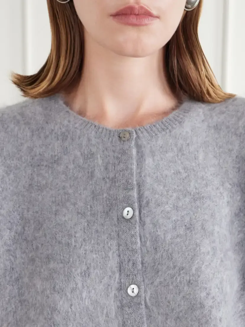 Almada Coco Brushed Cashmere Cardigan | Thumbnail 5 Almada Coco Brushed Cashmere Cardigan | Thumbnail 5