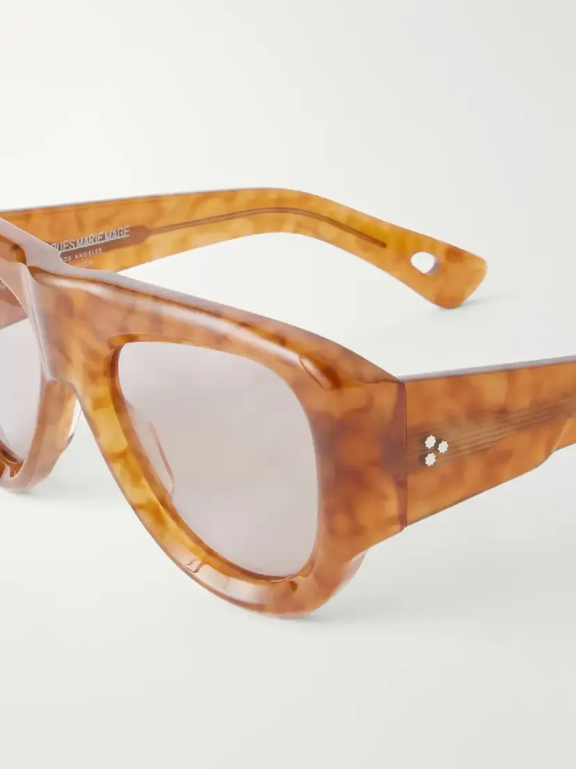 Jacques Marie Mage Barclay D-frame Tortoiseshell Acetate Sunglasses | Thumbnail 4