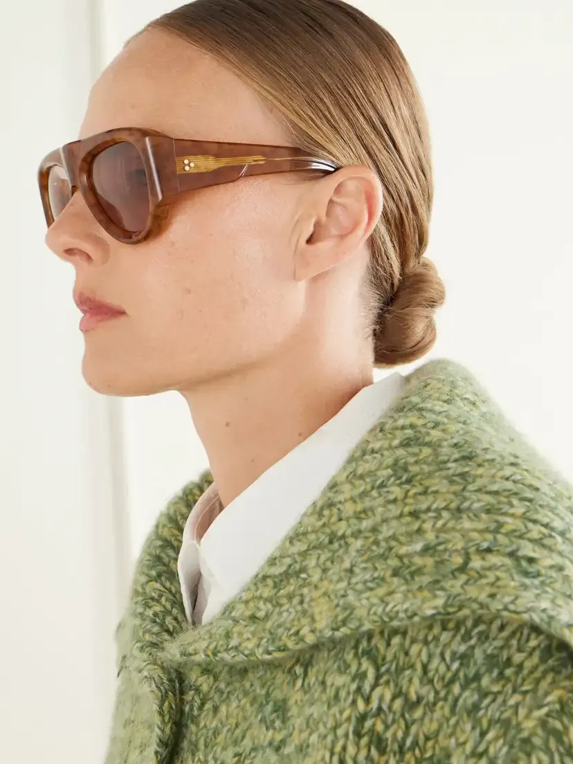 Jacques Marie Mage Barclay D-frame Tortoiseshell Acetate Sunglasses | Thumbnail 5