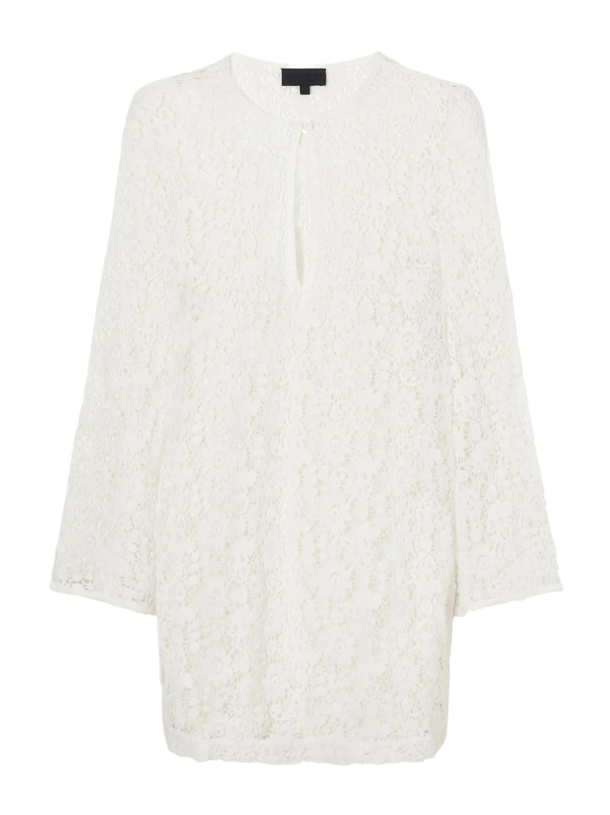 Nili Lotan Cora Cotton Crochet-knit Mini Dress