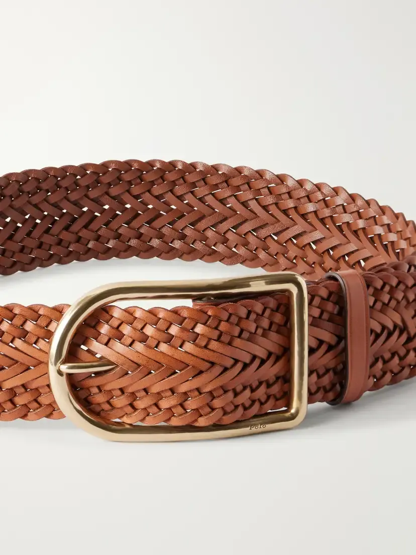 Polo Ralph Lauren Braided Leather Belt | Thumbnail 3 Polo Ralph Lauren Braided Leather Belt | Thumbnail 3