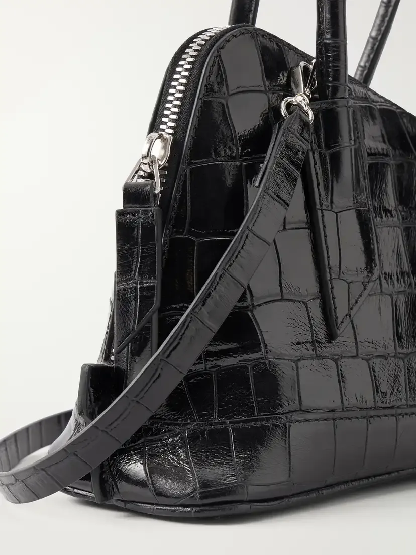 The Attico Sant Ambroeus Croc-effect Leather Top-handle Bag | Thumbnail 5