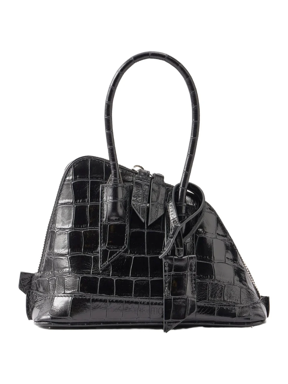 Sant Ambroeus Croc-effect Leather Top-handle Bag Sant Ambroeus Croc-effect Leather Top-handle Bag