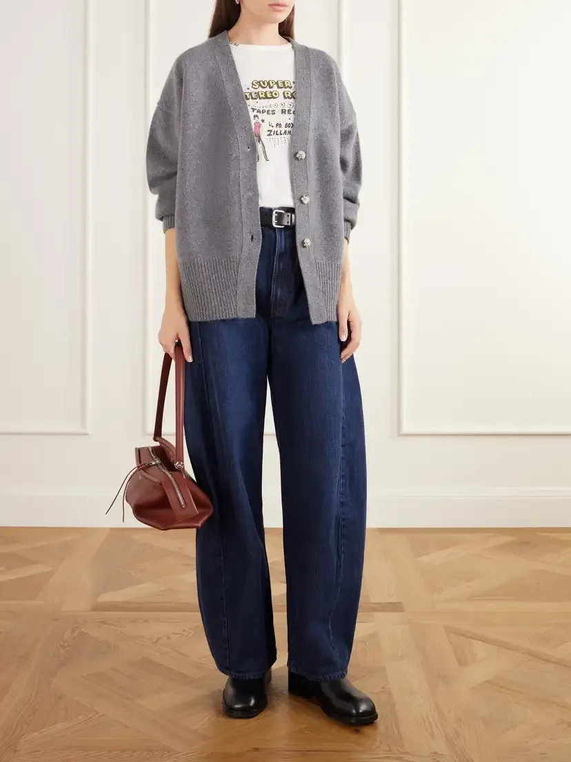 Mother The Spoonful Nerdy Mid-rise Barrel-leg Jeans | Thumbnail 2