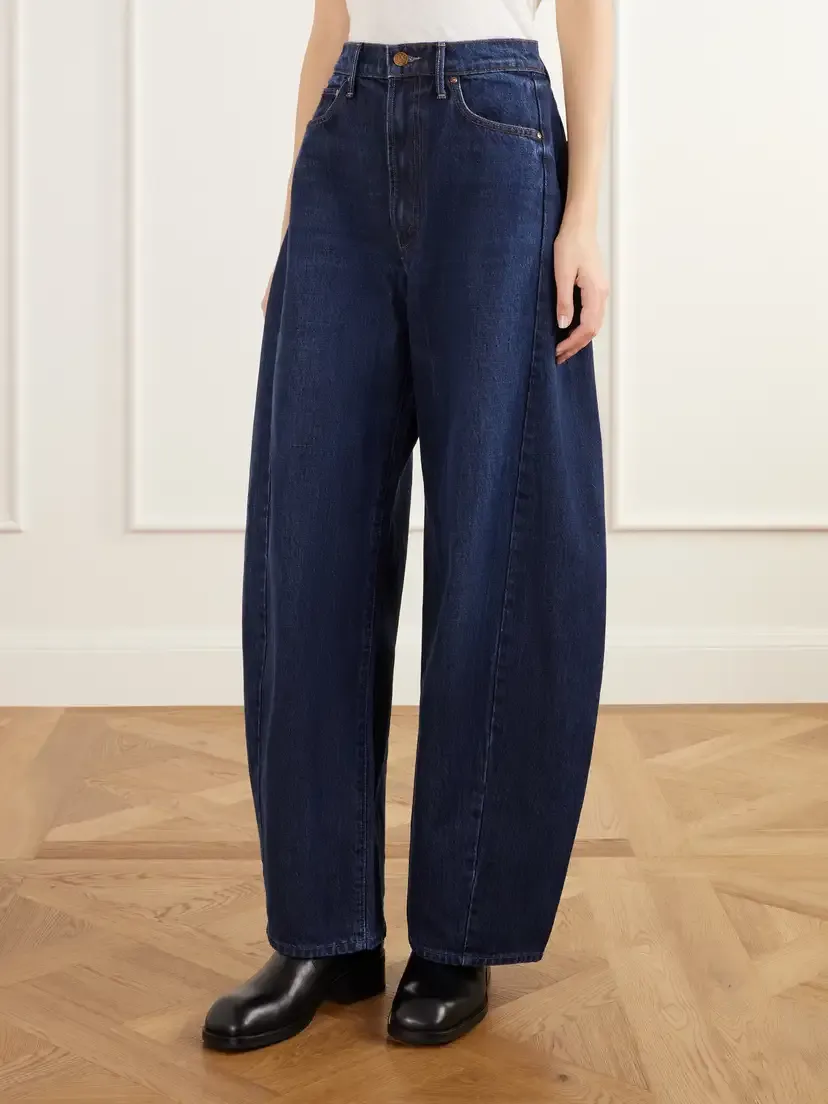 Mother The Spoonful Nerdy Mid-rise Barrel-leg Jeans | Thumbnail 3