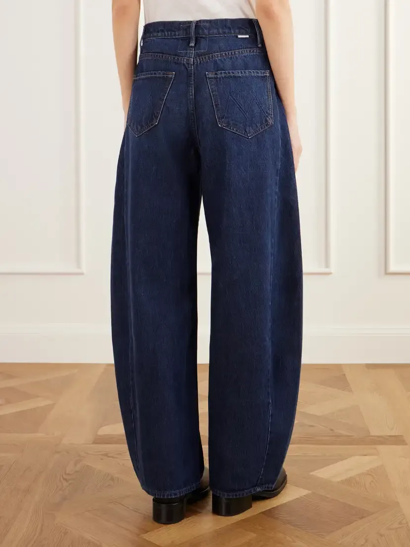 Mother The Spoonful Nerdy Mid-rise Barrel-leg Jeans | Thumbnail 4