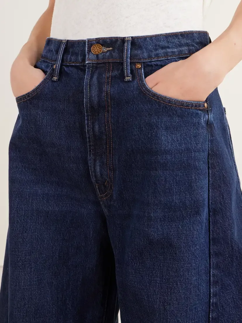 Mother The Spoonful Nerdy Mid-rise Barrel-leg Jeans | Thumbnail 5