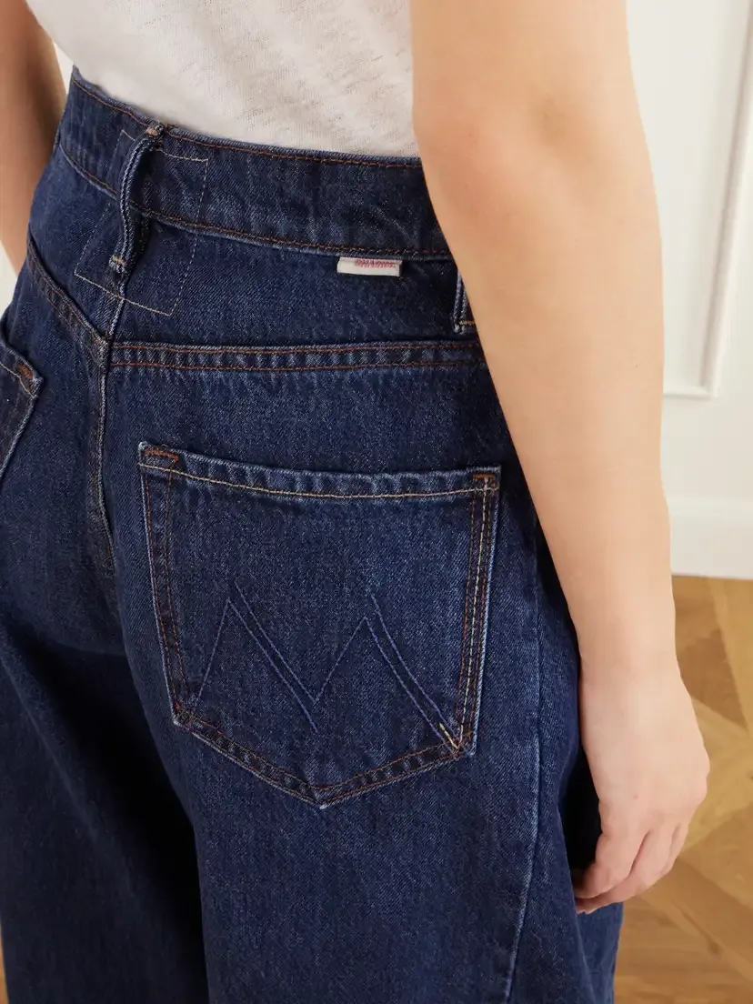 Mother The Spoonful Nerdy Mid-rise Barrel-leg Jeans | Thumbnail 6