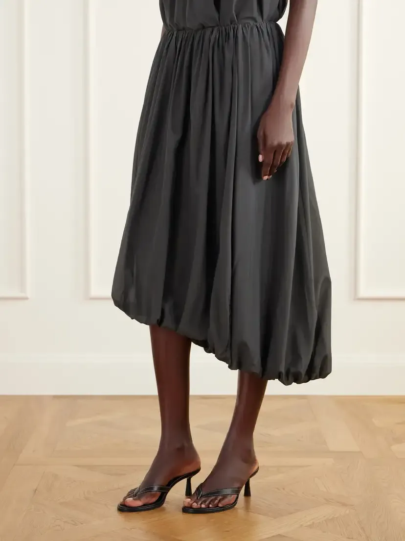 St. Agni Balloon Gathered Chiffon Midi Skirt | Thumbnail 3 St. Agni Balloon Gathered Chiffon Midi Skirt | Thumbnail 3