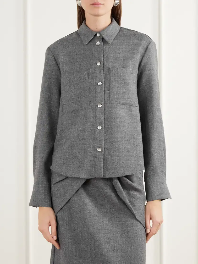 Tove Efa Wool-fresco Shirt | Thumbnail 3 Tove Efa Wool-fresco Shirt | Thumbnail 3