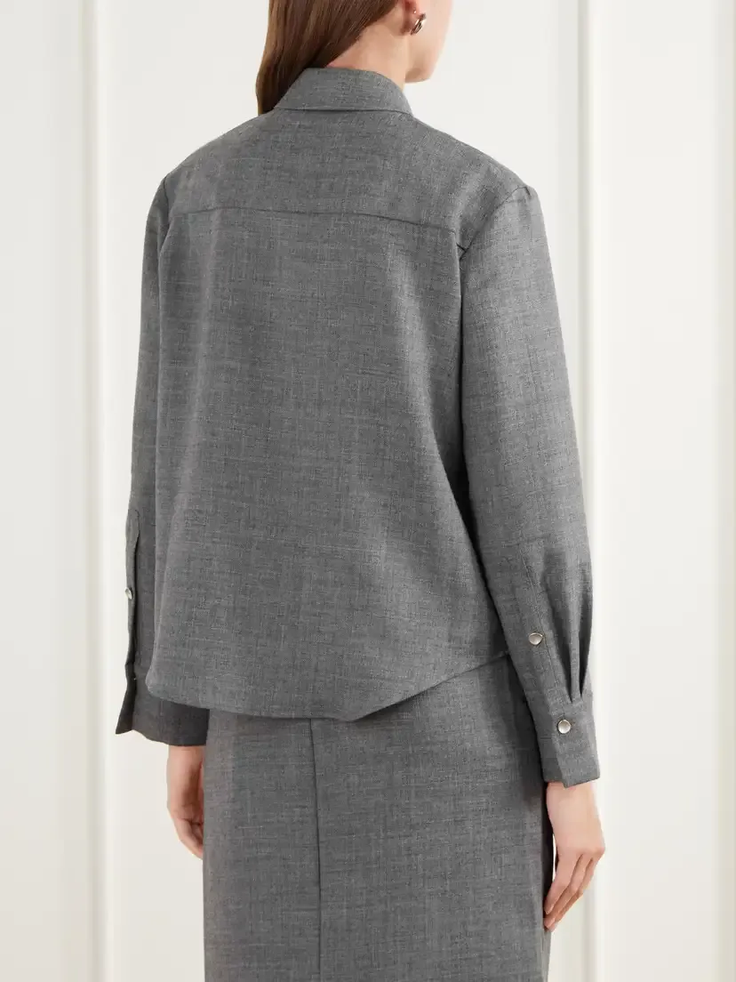 Tove Efa Wool-fresco Shirt | Thumbnail 4 Tove Efa Wool-fresco Shirt | Thumbnail 4