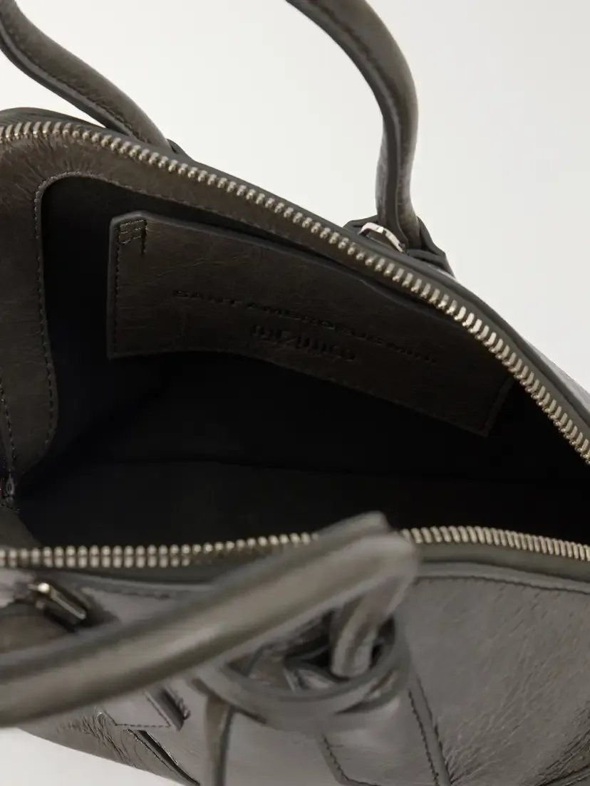 The Attico Sant Ambroeus Croc-effect Leather Top-handle Bag | Thumbnail 6 The Attico Sant Ambroeus Croc-effect Leather Top-handle Bag | Thumbnail 6