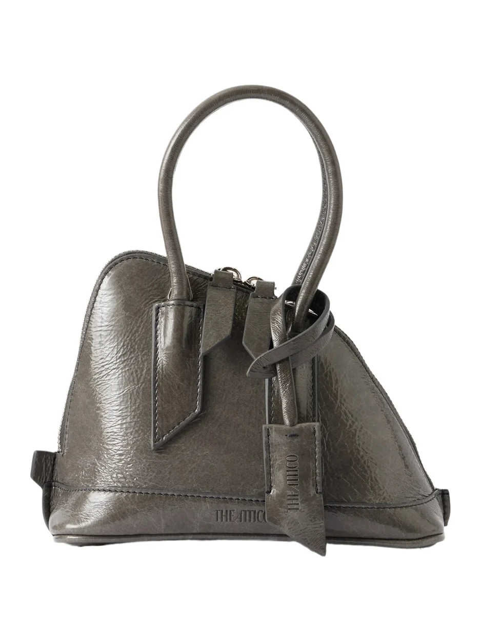 The Attico Sant Ambroeus Croc-effect Leather Top-handle Bag