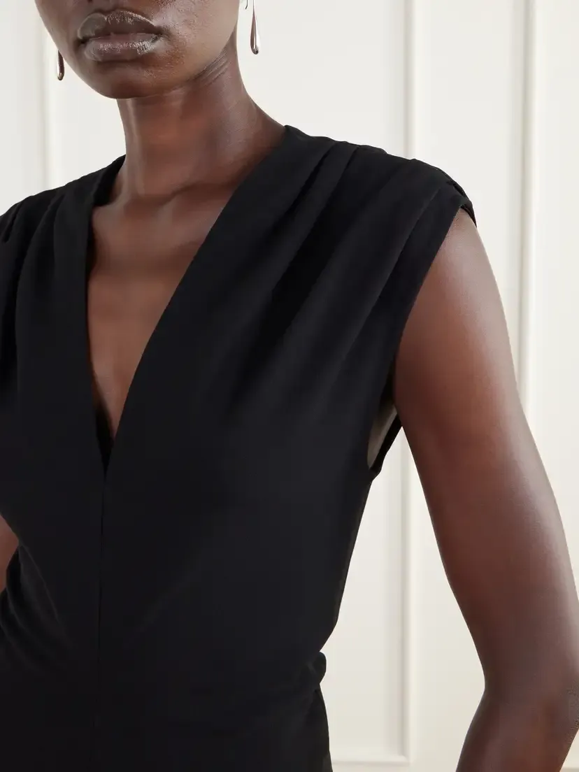 Proenza Schouler Gunta Crepe Maxi Dress | Thumbnail 4 Proenza Schouler Gunta Crepe Maxi Dress | Thumbnail 4