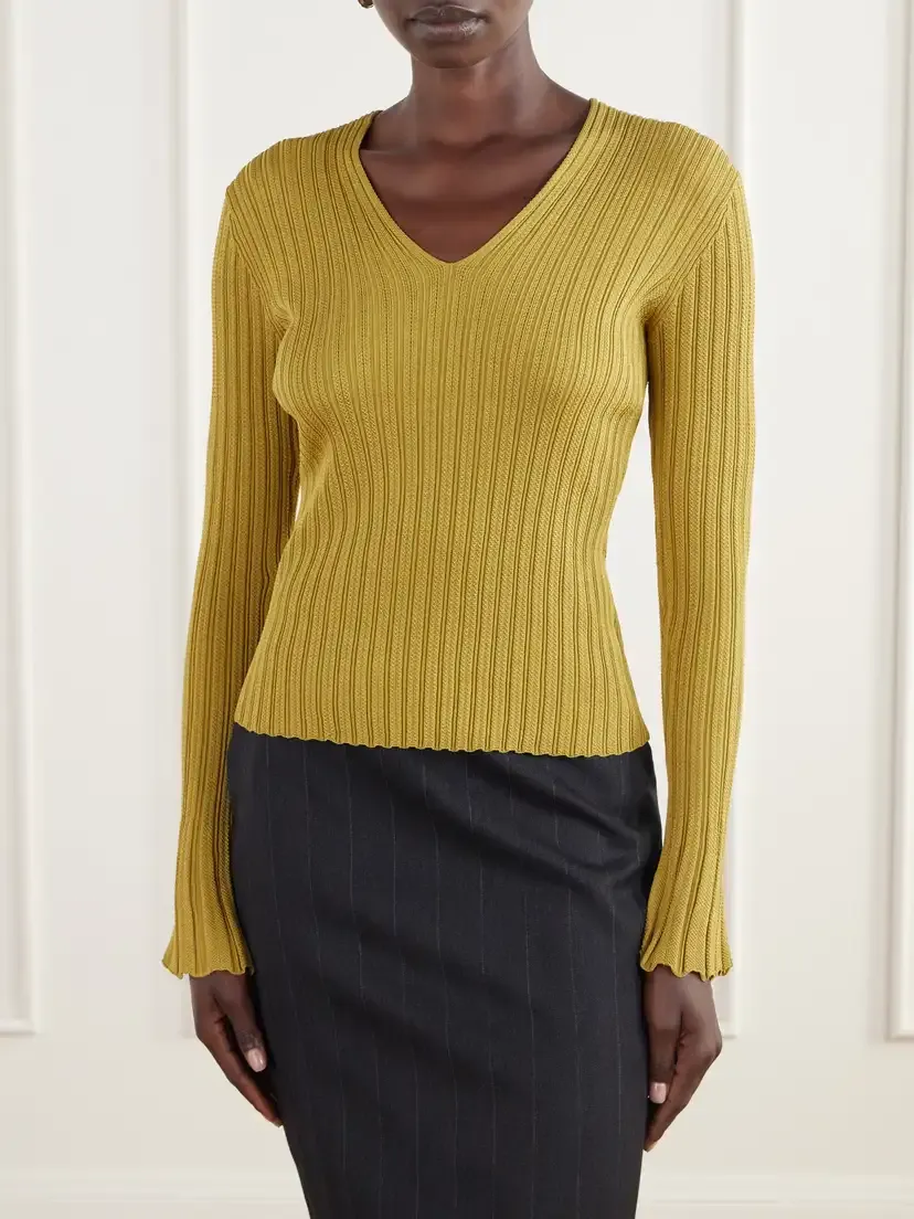 Proenza Schouler Roux Ribbed Top | Thumbnail 3 Proenza Schouler Roux Ribbed Top | Thumbnail 3