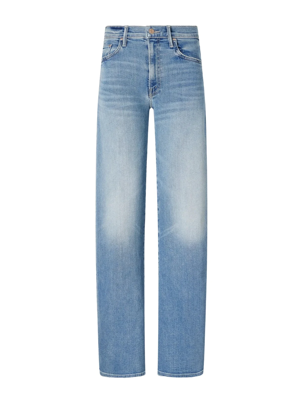 Mother The Lasso Sneak Mid-rise Wide-leg Jeans