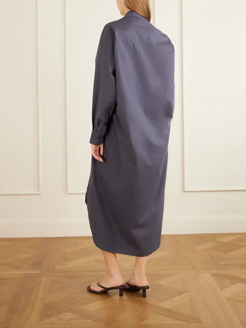 The Frankie Shop Bloom Organic Cotton Midi Dress | Thumbnail 3 The Frankie Shop Bloom Organic Cotton Midi Dress | Thumbnail 3