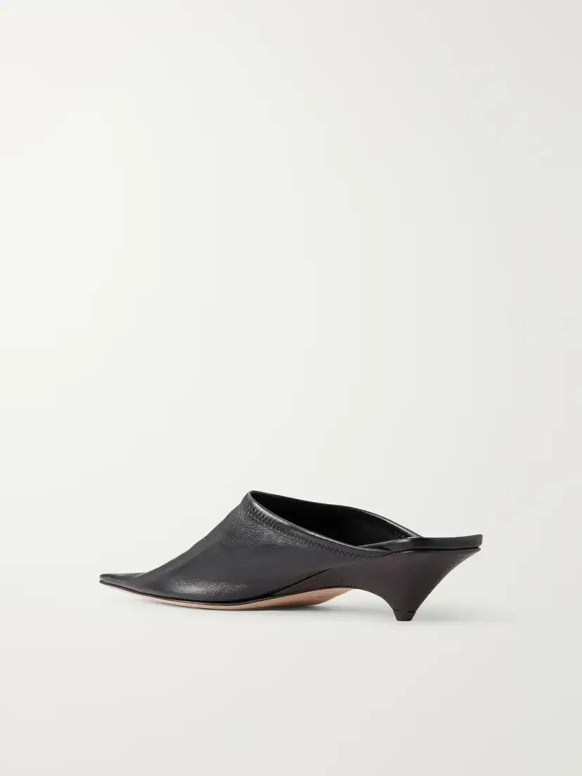 CHRISTEN Edge Stretch 35 Leather Mules | Thumbnail 3 CHRISTEN Edge Stretch 35 Leather Mules | Thumbnail 3