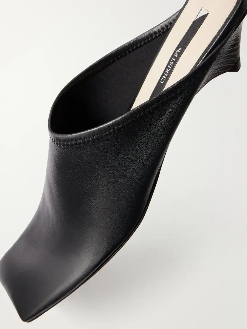 CHRISTEN Edge Stretch 35 Leather Mules | Thumbnail 5 CHRISTEN Edge Stretch 35 Leather Mules | Thumbnail 5