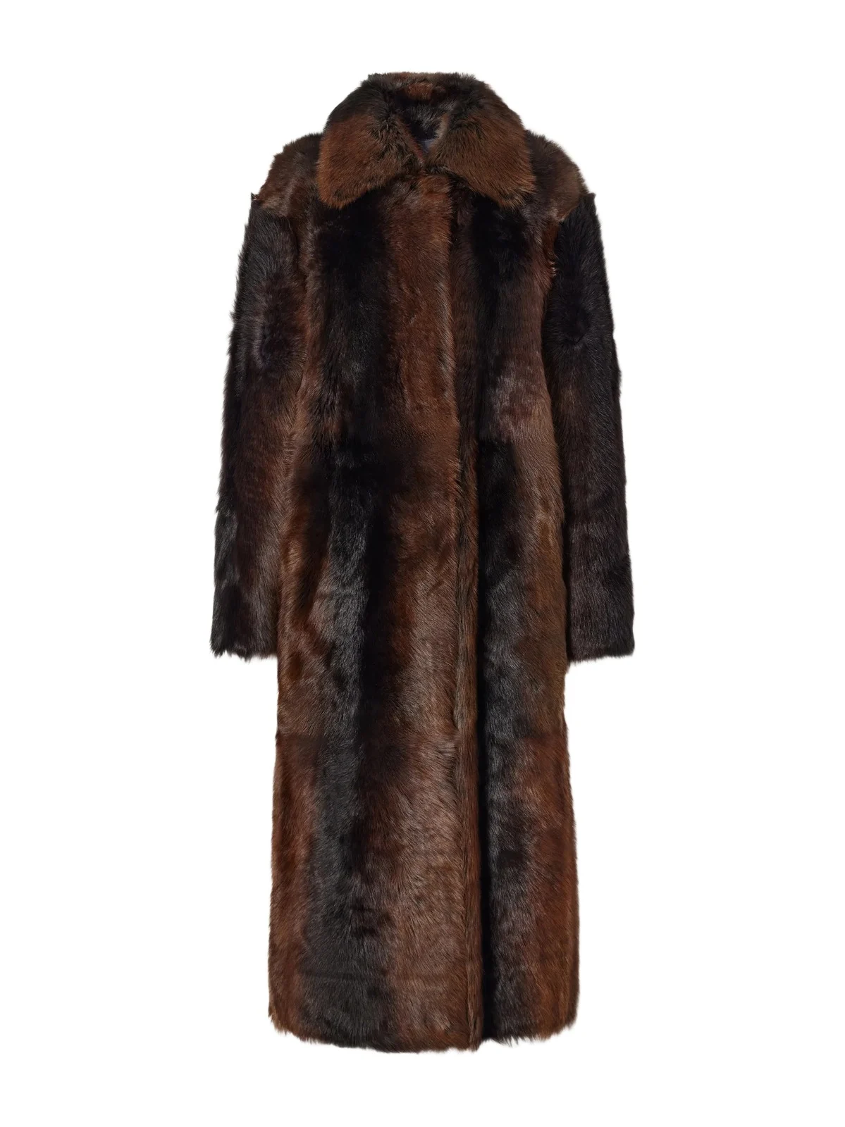 ARMA Verena Reversible Shearling And Leather Coat - Brown