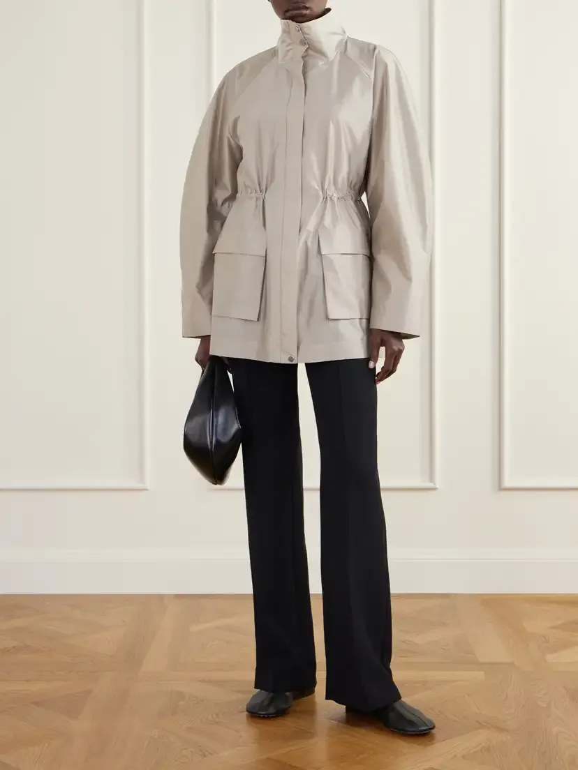 St. Agni Paper Taffeta Parka | Thumbnail 2 St. Agni Paper Taffeta Parka | Thumbnail 2