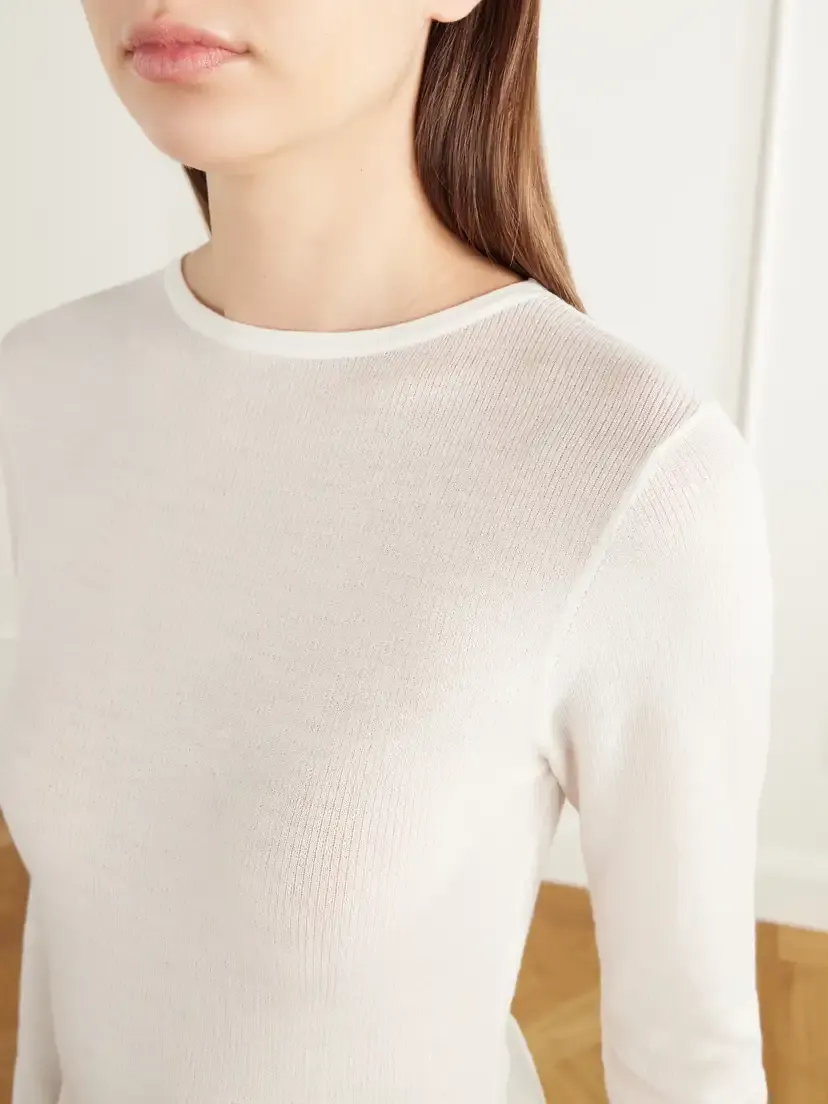 St. Agni Ribbed Merino Wool Knitted Top | Thumbnail 5 St. Agni Ribbed Merino Wool Knitted Top | Thumbnail 5