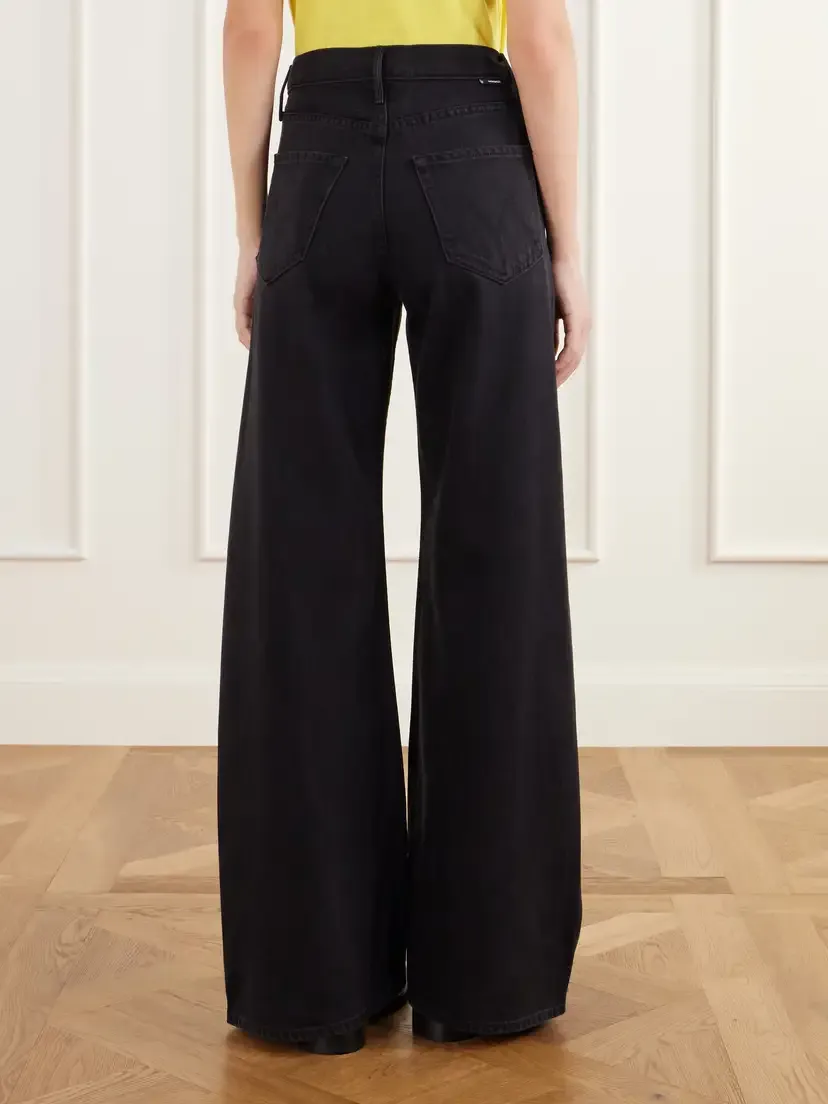 Mother Lemon Twist Mid-rise Wide-leg Jeans | Thumbnail 4