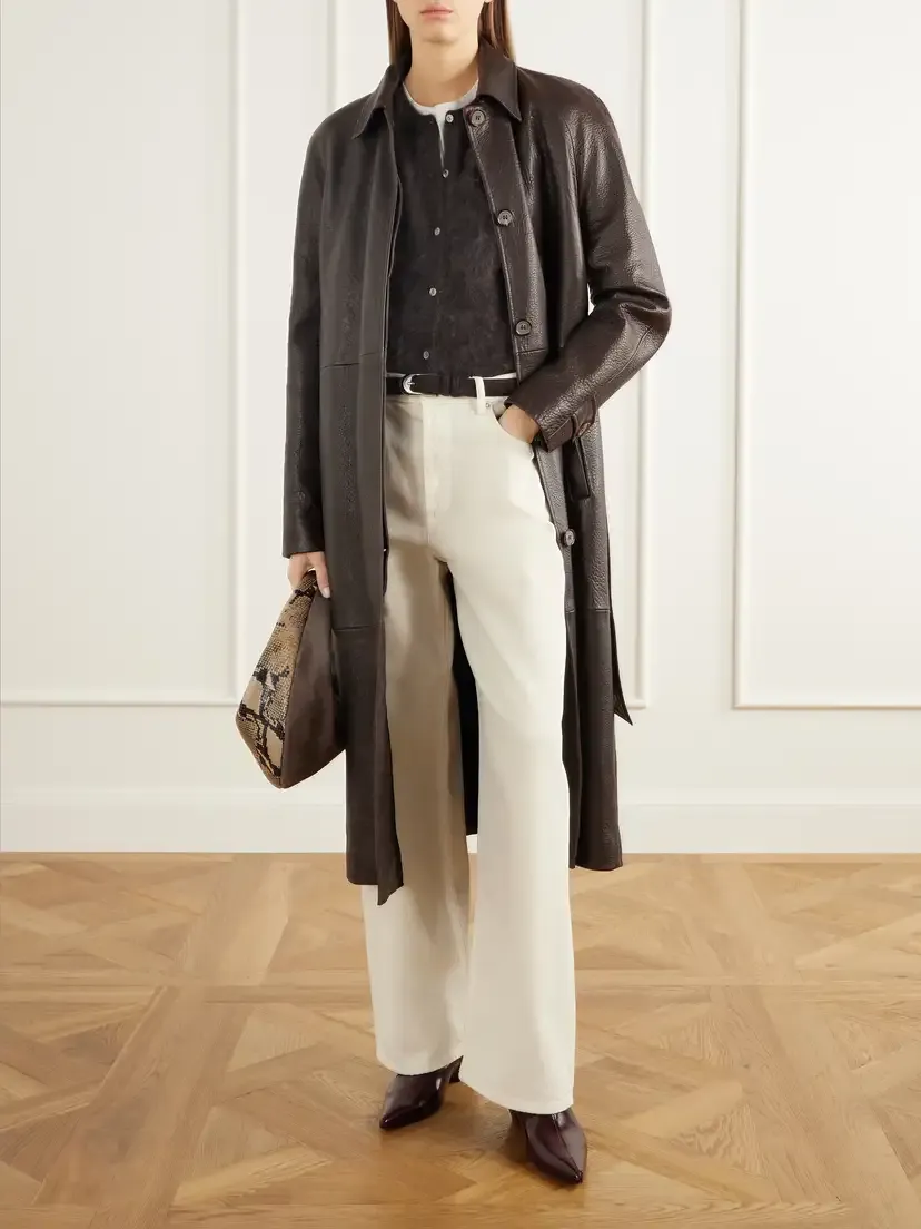 Almada Brushed Organic Cashmere Cardigan | Thumbnail 2