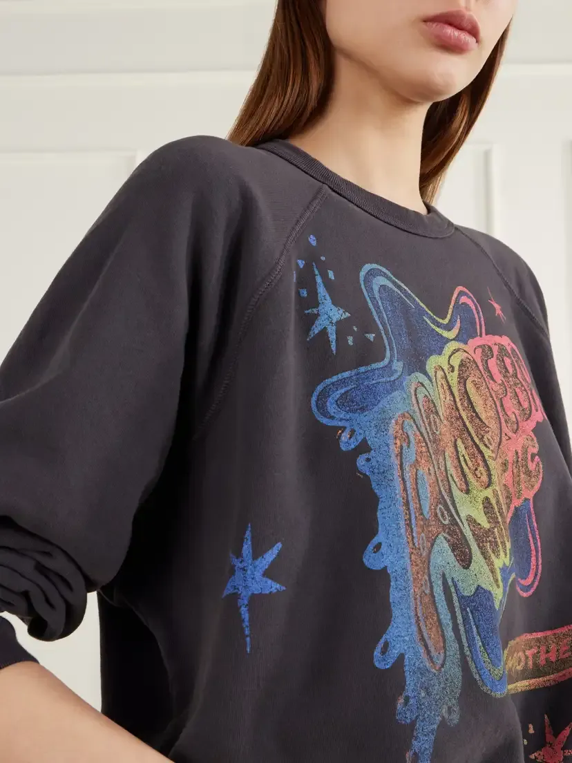 Mother Biggie Concert Printed Cotton-jersey Sweatshirt | Thumbnail 5 Mother Biggie Concert Printed Cotton-jersey Sweatshirt | Thumbnail 5