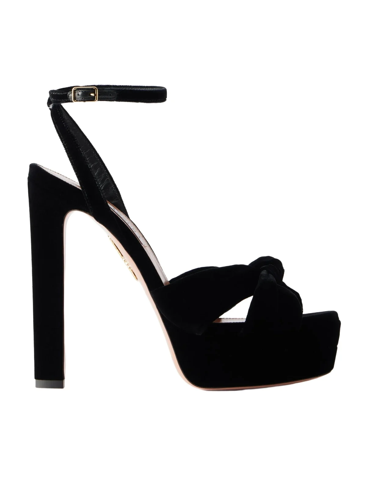 Cupid Plateau 130 Velvet Sandals