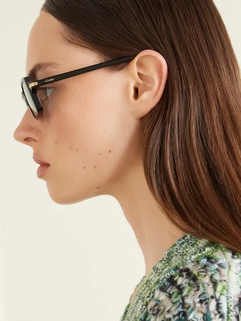 Cartier Eyewear Première De Cartier Square-frame Recycled-acetate Sunglasses | Thumbnail 5 Cartier Eyewear Première De Cartier Square-frame Recycled-acetate Sunglasses | Thumbnail 5