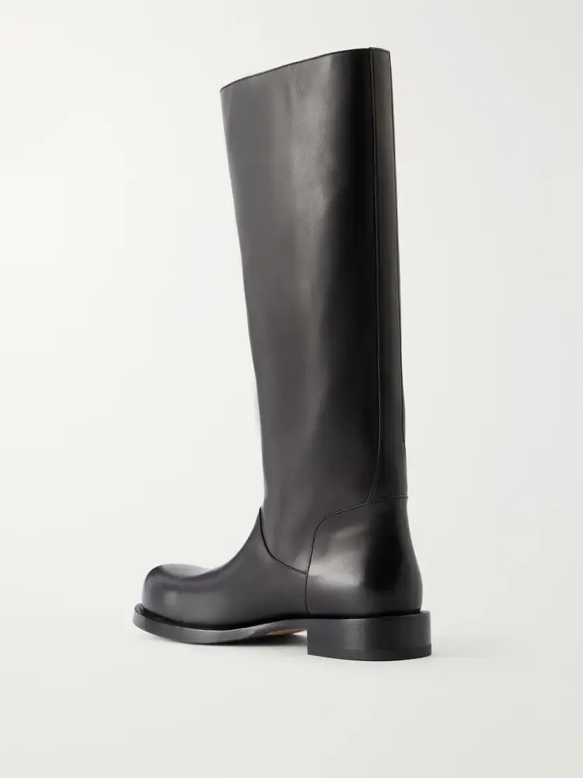 CHRISTEN Defender Leather Knee Boots | Thumbnail 3