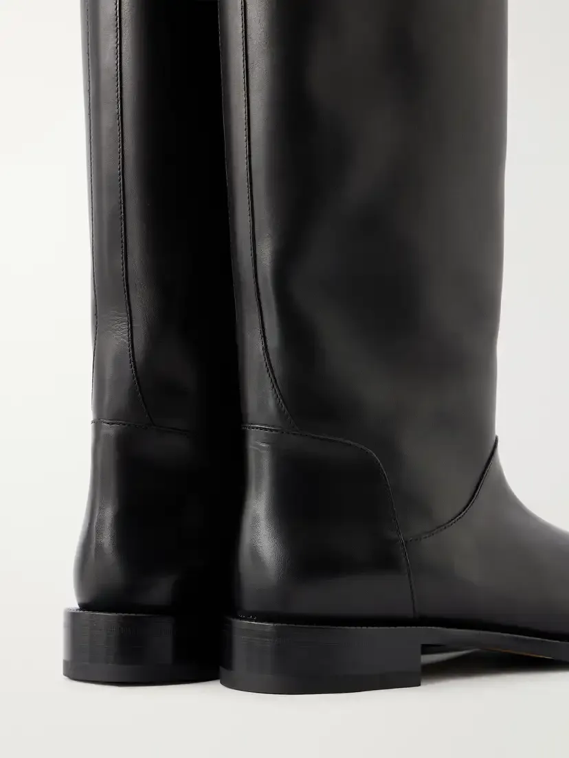 CHRISTEN Defender Leather Knee Boots | Thumbnail 5