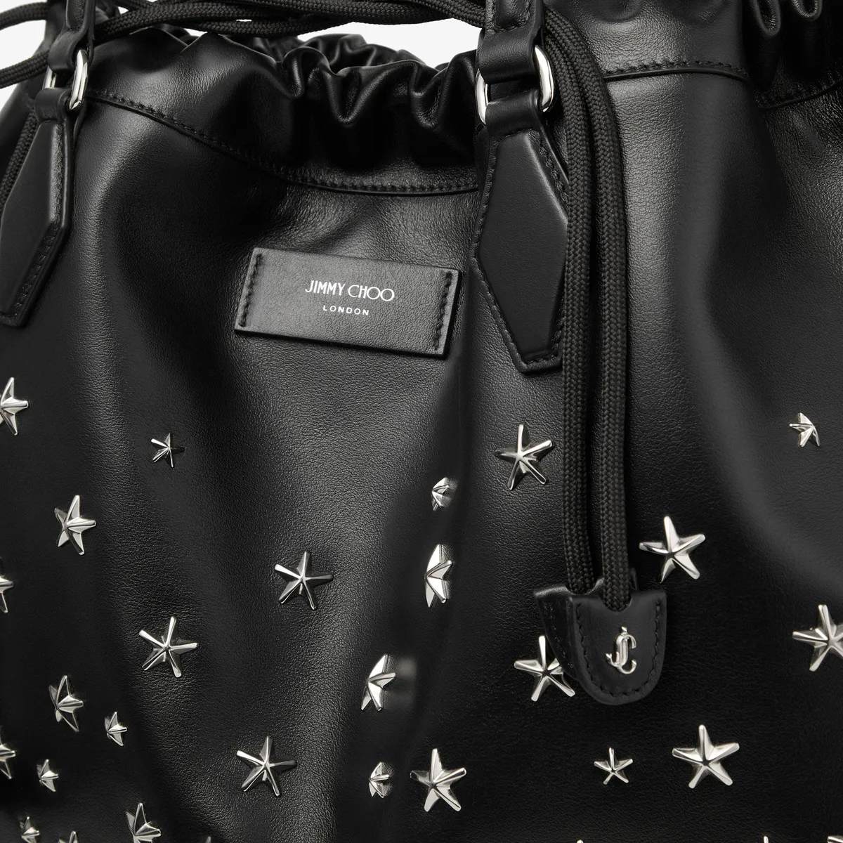 Jimmy Choo Drawstring Tote Medium | Thumbnail 4 Jimmy Choo Drawstring Tote Medium | Thumbnail 4