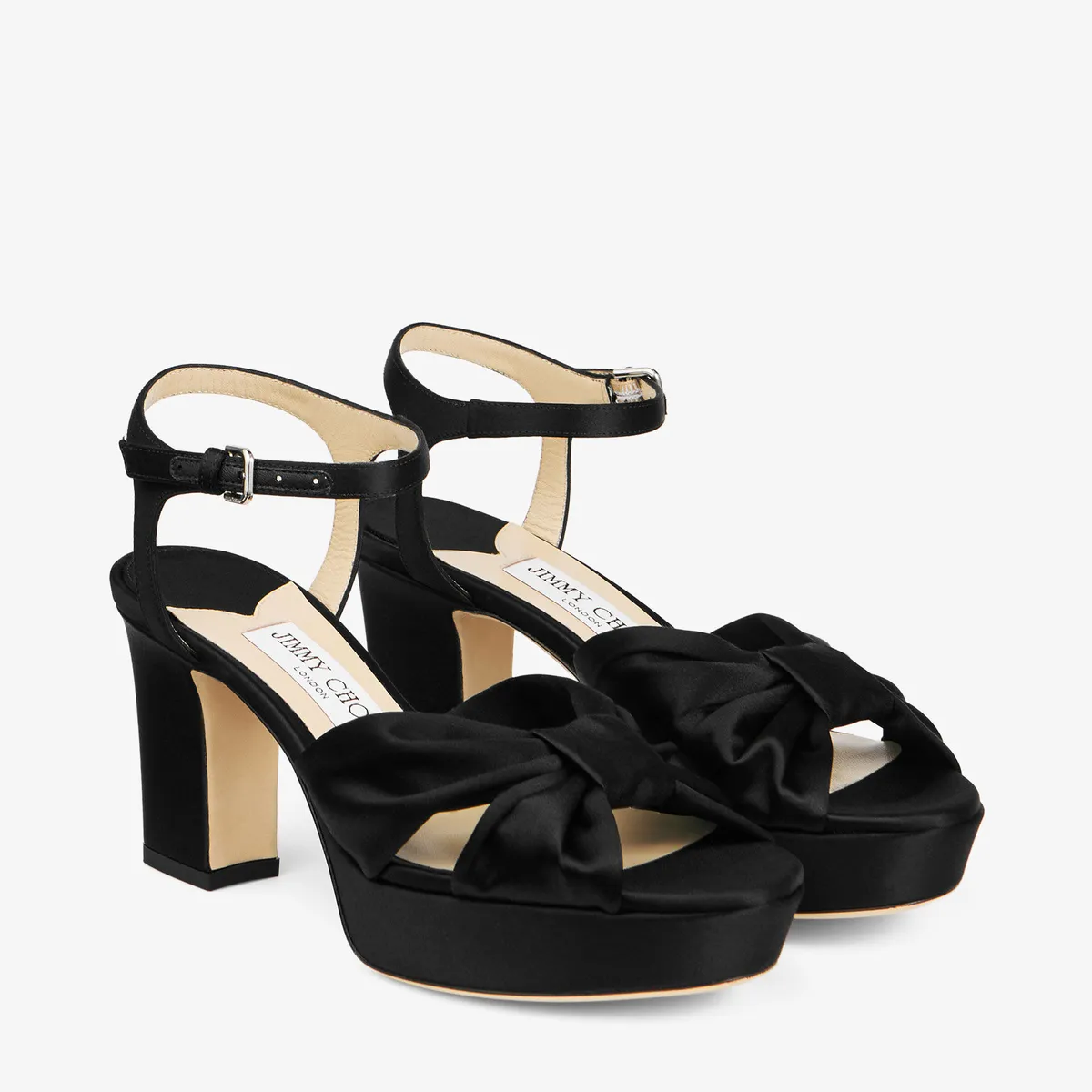 Jimmy Choo Heloise 80 Heeled Sandals | Thumbnail 3 Jimmy Choo Heloise 80 Heeled Sandals | Thumbnail 3