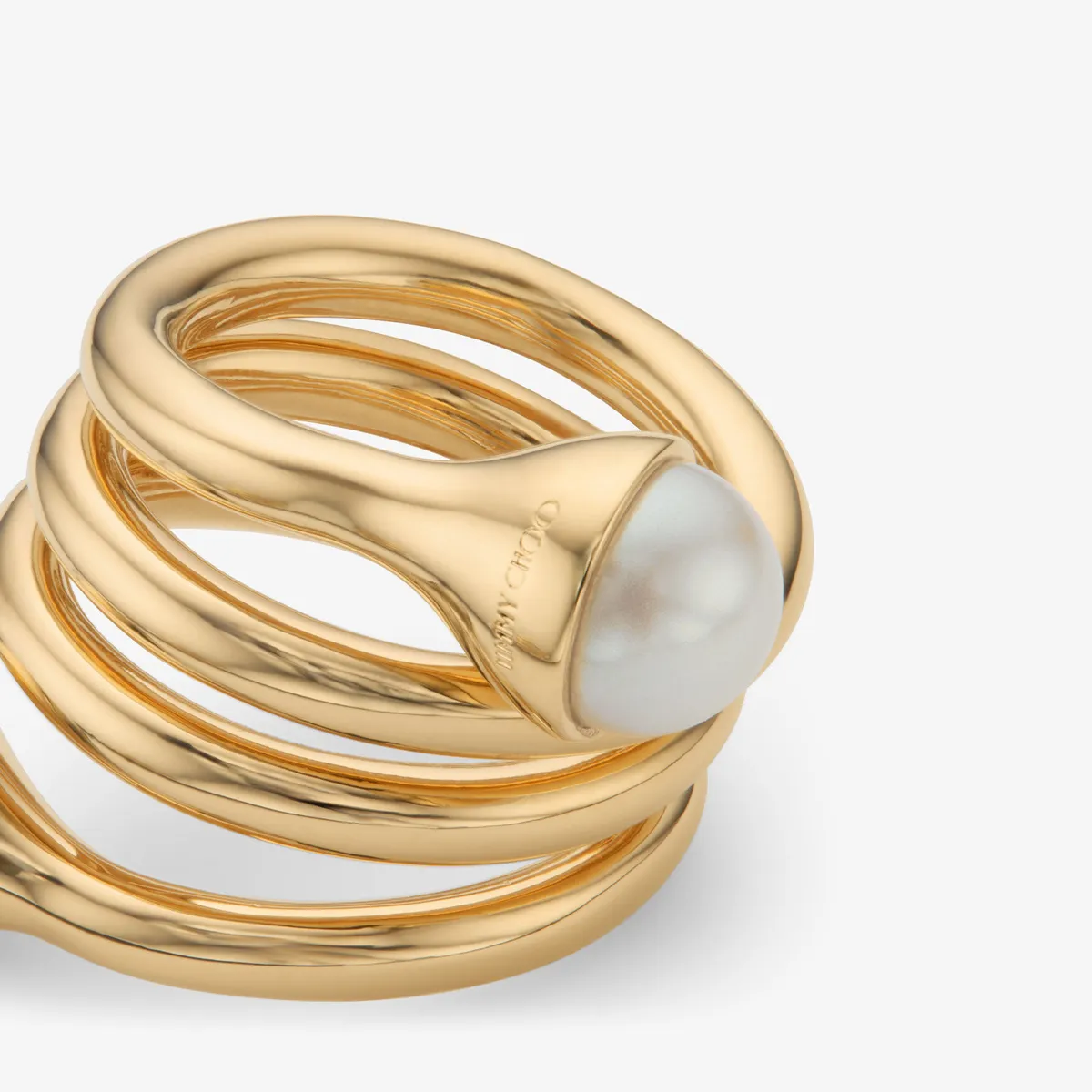 Jimmy Choo Drop Pearl Ring | Thumbnail 4