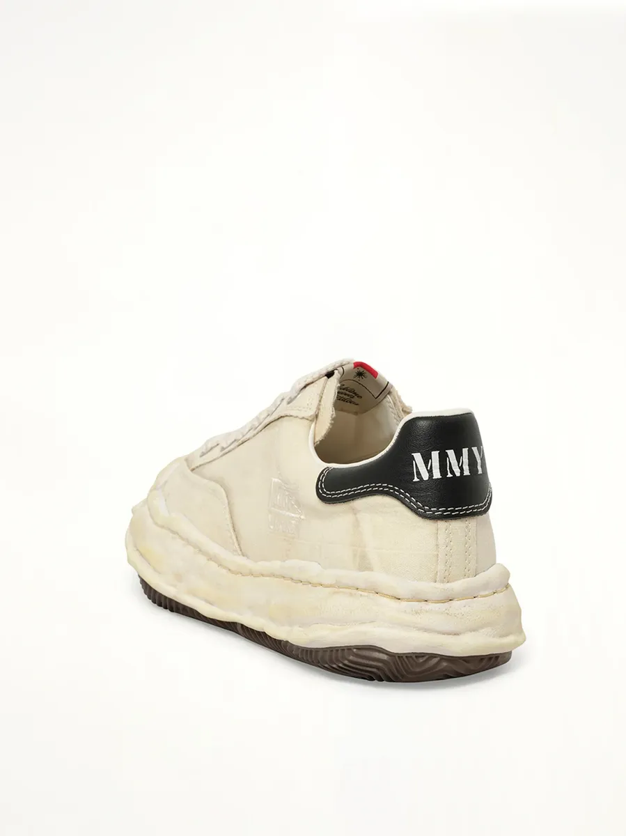 Maison MIHARA YASUHIRO Blakey Bleached Canvas Low Top Sneakers | Thumbnail 3 Maison MIHARA YASUHIRO Blakey Bleached Canvas Low Top Sneakers | Thumbnail 3