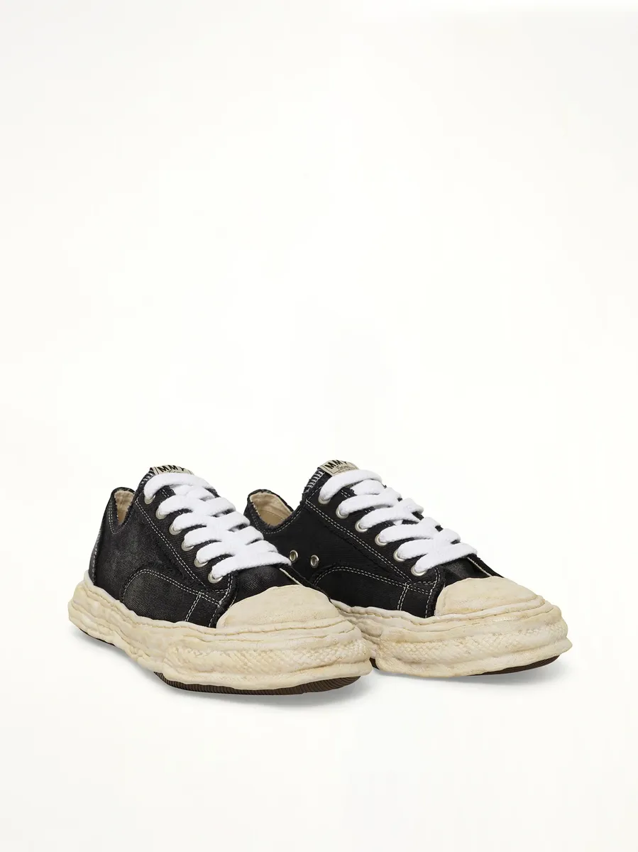 Maison MIHARA YASUHIRO Peterson23 Bleached Canvas Low Top Sneakers | Thumbnail 2 Maison MIHARA YASUHIRO Peterson23 Bleached Canvas Low Top Sneakers | Thumbnail 2