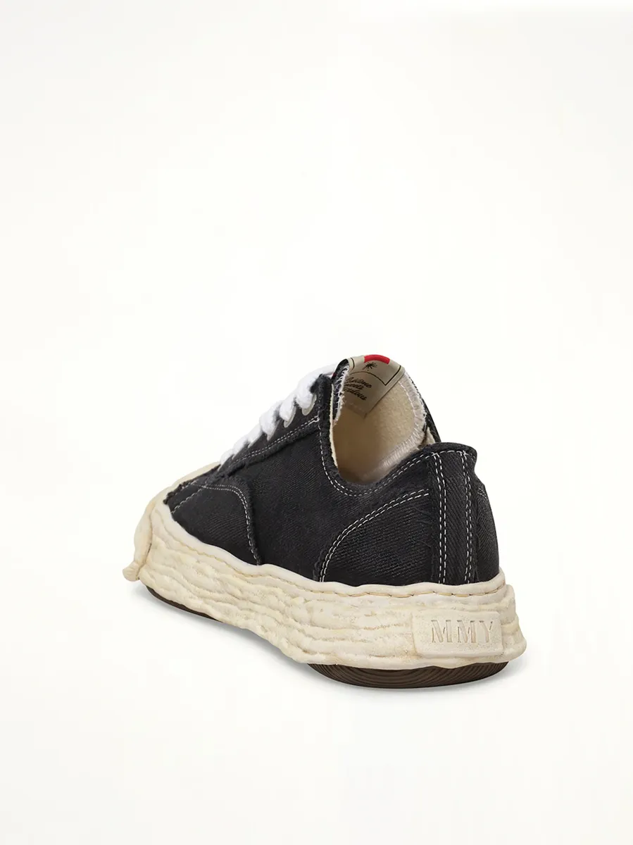 Maison MIHARA YASUHIRO Peterson23 Bleached Canvas Low Top Sneakers | Thumbnail 3 Maison MIHARA YASUHIRO Peterson23 Bleached Canvas Low Top Sneakers | Thumbnail 3