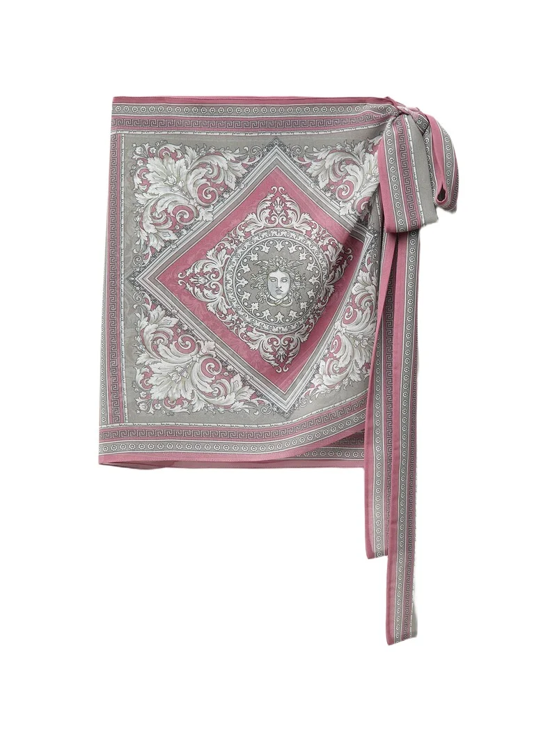 Versace Printed Cover-Up Skirt