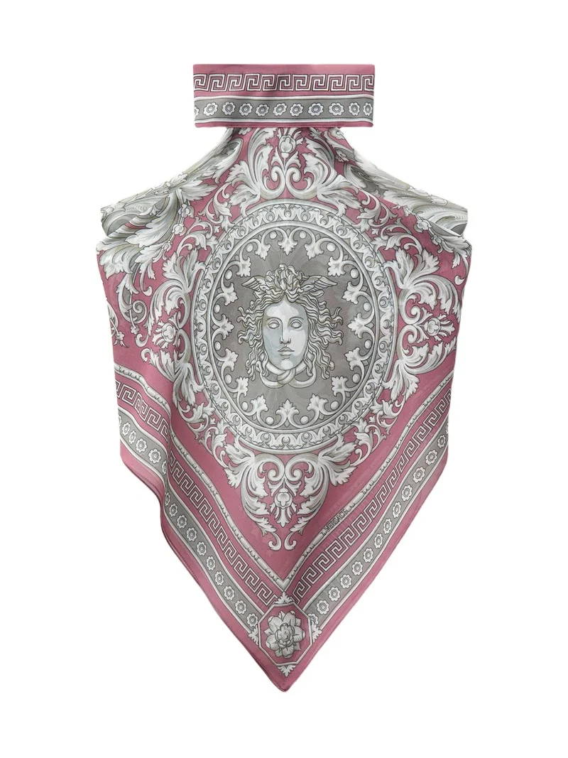 Versace Printed Cover-Up Top