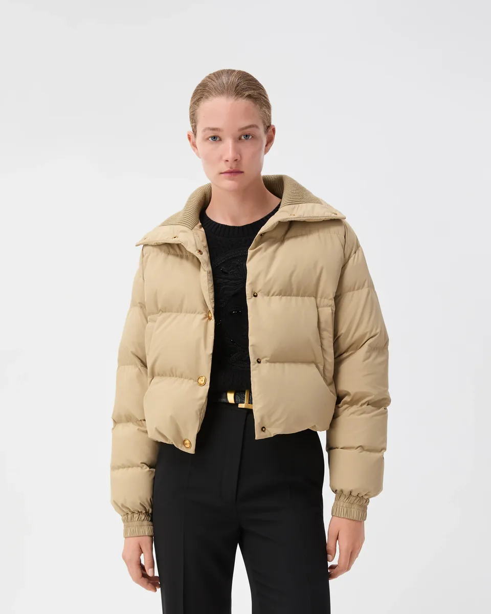 Versace Embroidered Padded Jacket | Thumbnail 2