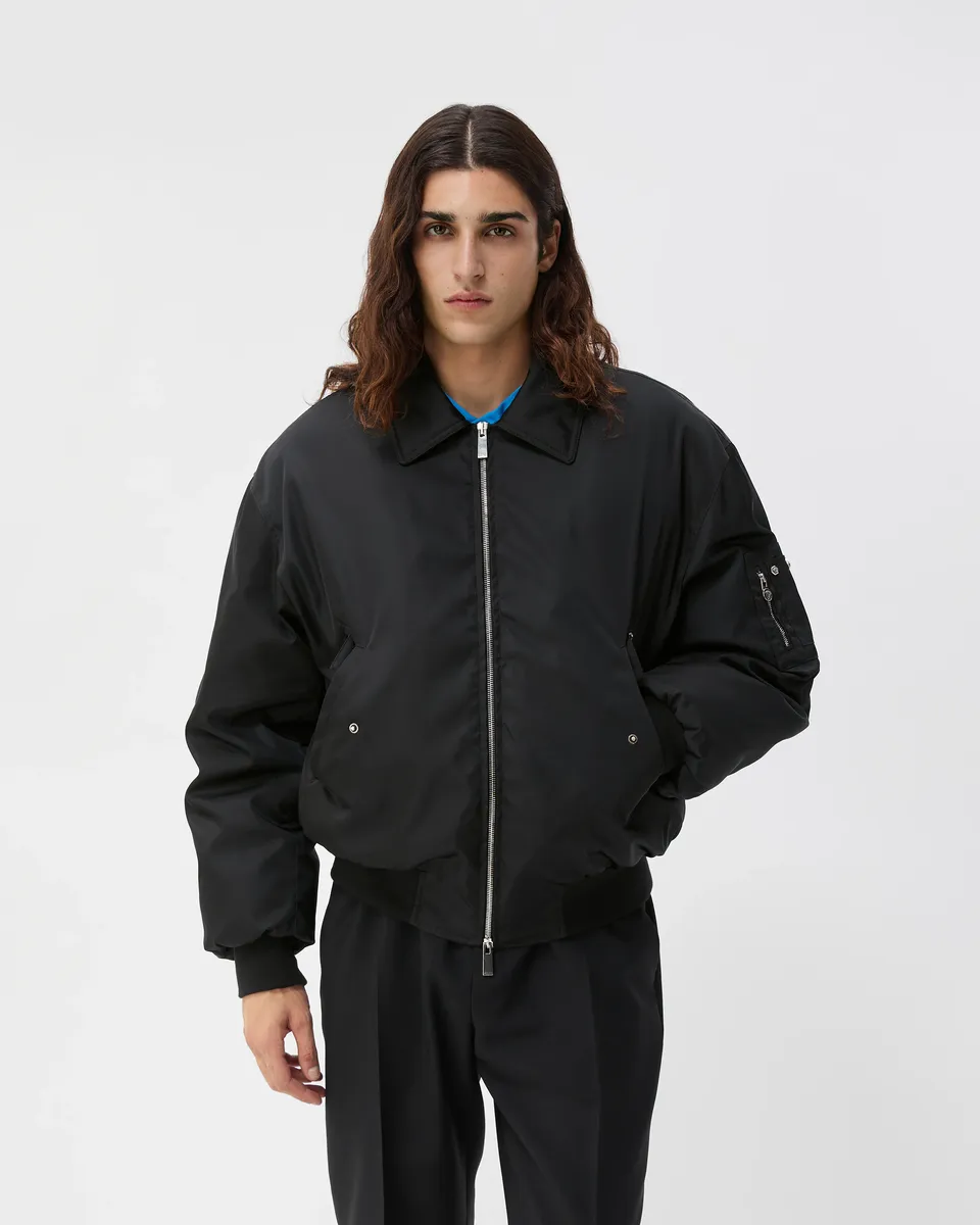 Versace Technical Nylon Padded Blouson | Thumbnail 2 Versace Technical Nylon Padded Blouson | Thumbnail 2